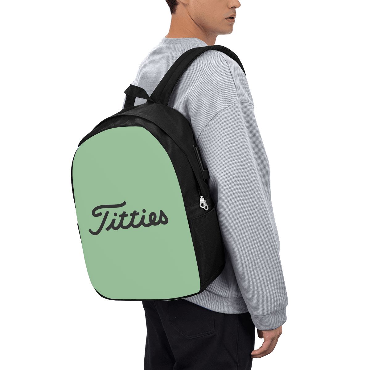 Golf Bag - กระเป๋าเป้สะพายหลัง Titties Golf Ball สำหรับเดินทาง ใส่โน้ตบุ๊ก