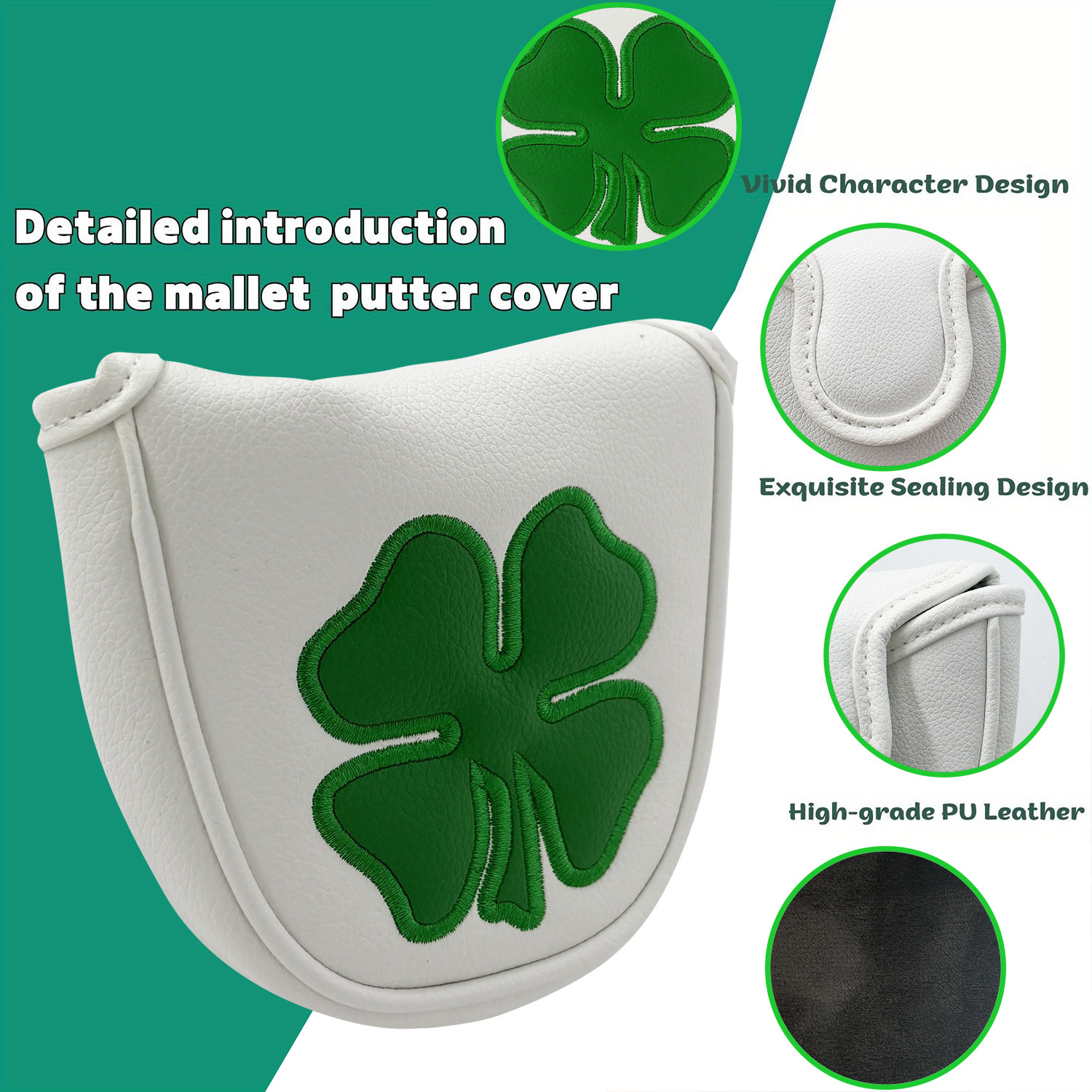 ปลอกหุ้มหัวพัตเตอร์ 1 ชิ้น, ปล - Golf Tees บทวิจารณ์และราคา