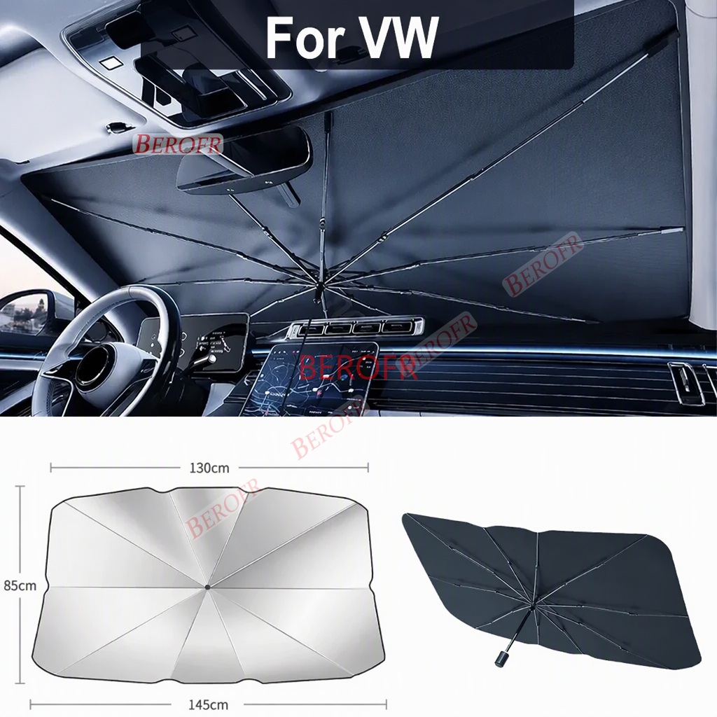 ร่มบังแดดรถยนต์สำหรับกระจกหน้า - Golf Umbrella บทวิจารณ์และราคา